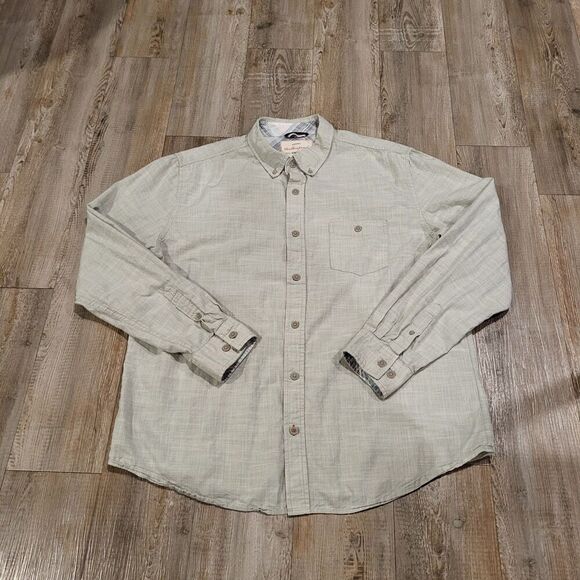 Original Weatherproof Vintage Fit Long Sleeved Button Up Shirt Mens XL - Picture 1 of 7